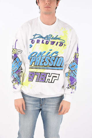 printed S-MARTGUS crew-neck sweatshirt