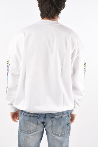 printed S-MARTGUS crew-neck sweatshirt
