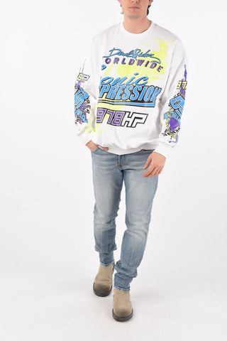 printed S-MARTGUS crew-neck sweatshirt
