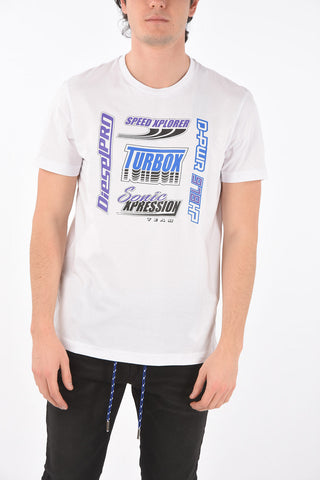 t-shirt girocollo T-DIEGOS-K38 con stampa