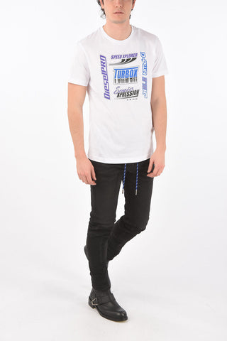 t-shirt girocollo T-DIEGOS-K38 con stampa