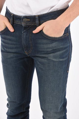 jeans slim fit THOMMER-X a 5 tasche con passanti 17cm L32
