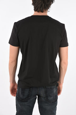 crew-neck T-DIEGOS-A3 t-shirt with front print