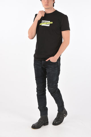 crew-neck T-DIEGOS-A3 t-shirt with front print