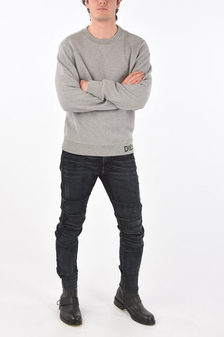 crew-neck S-PEWTER sweatshirt