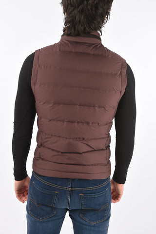 ID Sleeveless Down Jacket with Detachable Hood