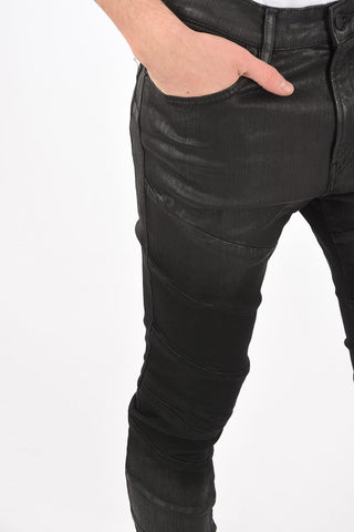 14cm Coated Cotton D-AMNY-Y-SP3 skinny fit jeans L32