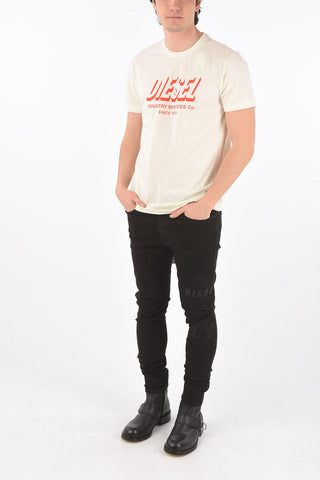 front maxi printed logo T-DIEGOS-A5 t-shirt