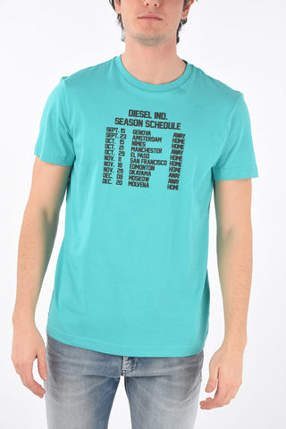 crew-neck T-DIEGOS-A11 t-shirt with print