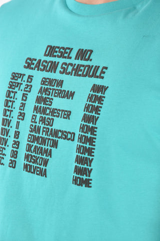 crew-neck T-DIEGOS-A11 t-shirt with print