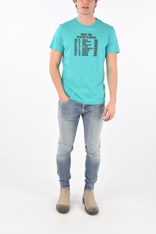crew-neck T-DIEGOS-A11 t-shirt with print