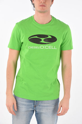 solid color T-DIEGOS-K40 crew-neck t-shirt