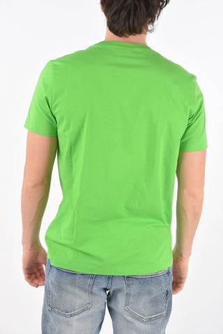 solid color T-DIEGOS-K40 crew-neck t-shirt