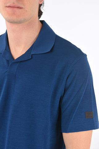 ZZEGNA wool polo shirt