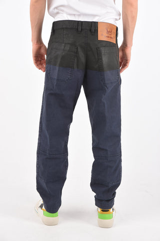 19cm cargo D-AZERR-SP-NE jogg jeans with coated cotton Upper Part L32