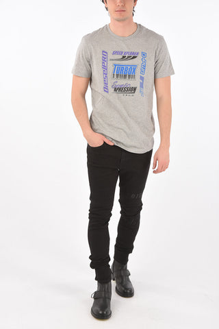 printed cotton T-DIEGOS-K38 t-shirt