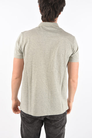 piquè cotton T-HART polo shirt with zip detail