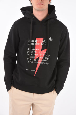 printed hoodie sweatshirt