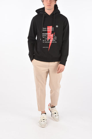 printed hoodie sweatshirt