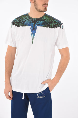 Crewneck T-shirt WINGS with Print