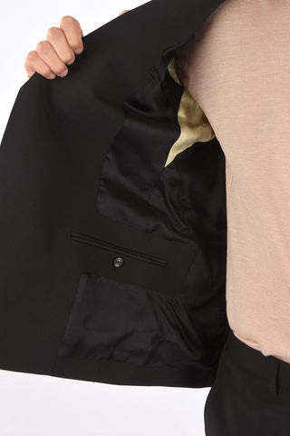 1 Button Flap Pocket Blazer