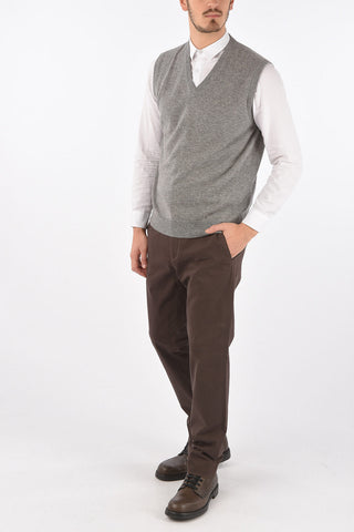 V Neck Cashmere Vest