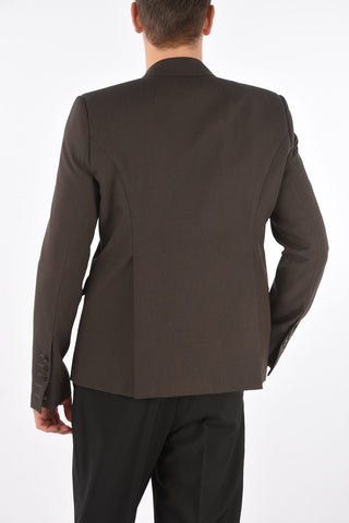 1 Button Flap Pocket Blazer