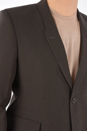 1 Button Flap Pocket Blazer