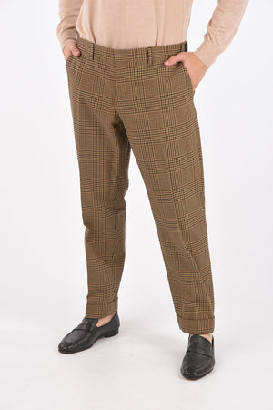 glen check DESA Pants
