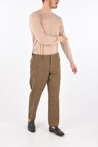 glen check DESA Pants
