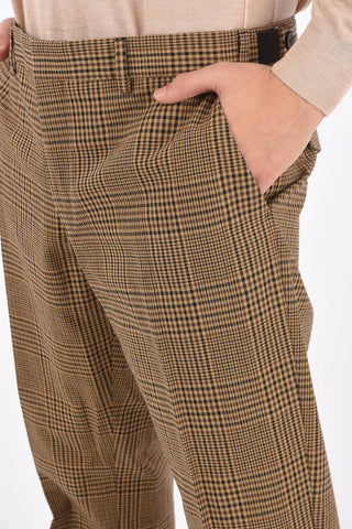 glen check DESA Pants