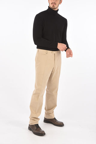Pantaloni LEADER in Cotone Twill con Passanti