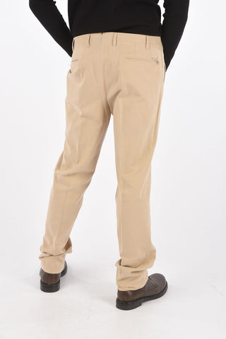 Pantaloni LEADER in Cotone Twill con Passanti