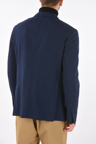 ID Tweed 2 Button Blazer with Patch Pocket