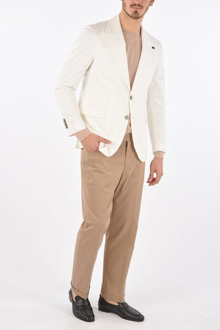 Blazer a 4 tasche con Spilla Teschio 