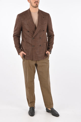 Half lined wool blend blazer