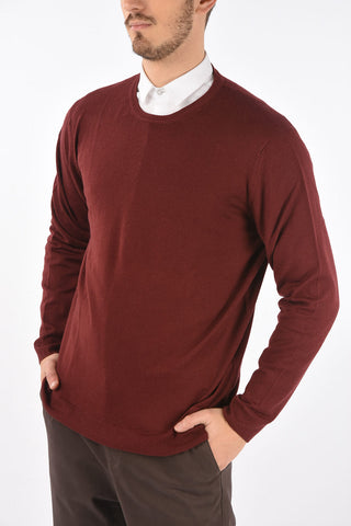 Crew Neck Virgin Wool Sweater