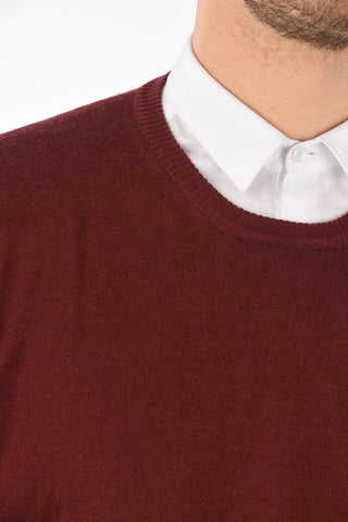 Crew Neck Virgin Wool Sweater