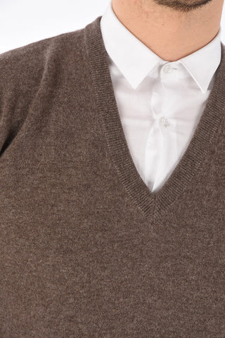 V Neck Cashmere Sweater