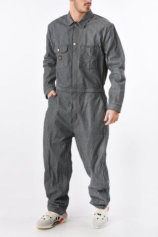 LEE Embroidered Striped BOILERSUIT Overalls