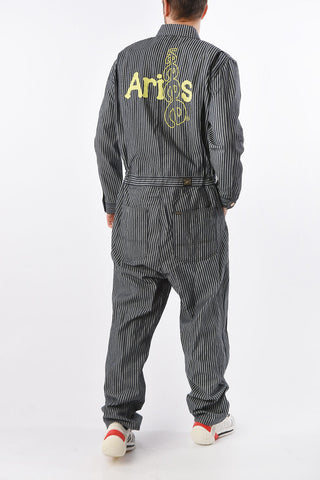 LEE Embroidered Striped BOILERSUIT Overalls