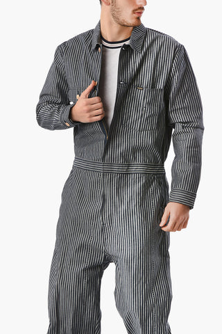LEE Embroidered Striped BOILERSUIT Overalls