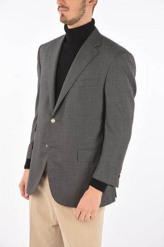 Bird's Eye LEADER Extrafine Virgin Wool Blazer