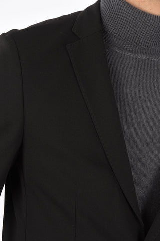 CC COLLECTION 2 Buttons INTERLOCK PENYE Blazer with Patch Pockets