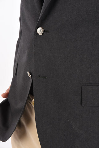 Virgin Wool LEADER Single Breasted Blazer