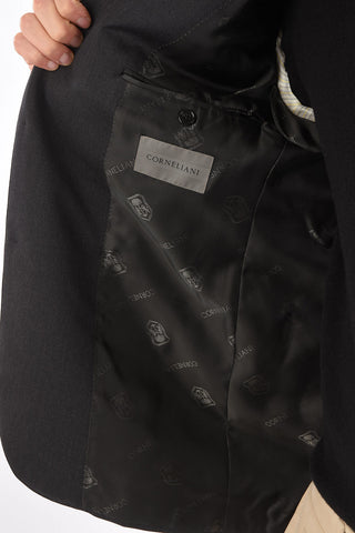 Virgin Wool LEADER Single Breasted Blazer