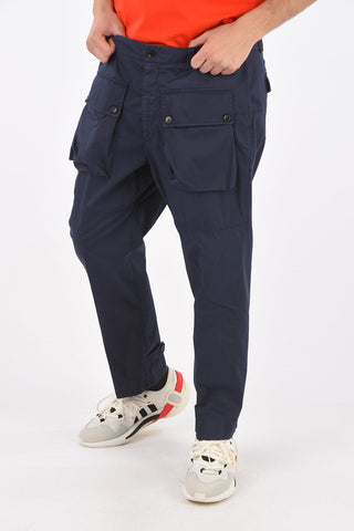 Pantaloni utility con tasche frontali