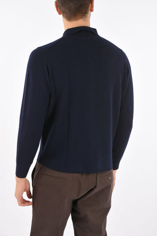 CC COLLECTION Polo Neck Cashmere Blend Cardigan