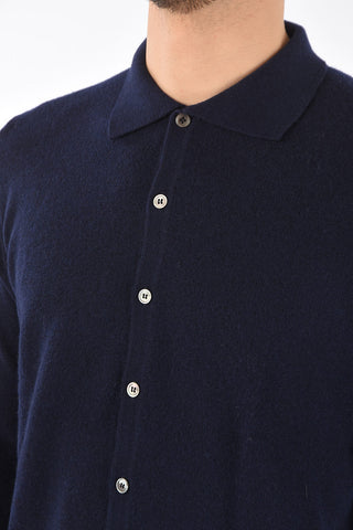 CC COLLECTION Polo Neck Cashmere Blend Cardigan