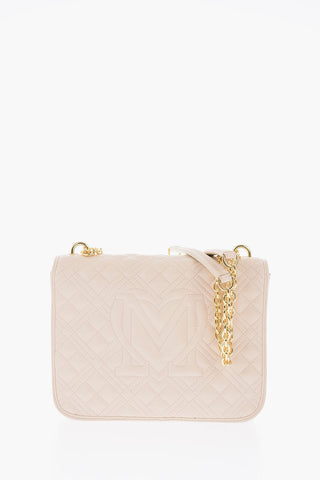 LOVE quilted shoulder bag